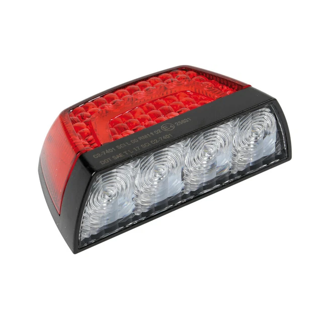 Phare arrière LED éclairage plaque d'immatriculation et feux de position, 12/24V