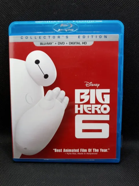DISNEY BIG HERO 6 Blu-ray DVD combo Collectors Edition 2 Discs $5.00 ...