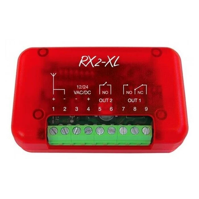 Ricevitore Radio Bicanale Seav 2224 SC Plus 433MHz - Per Automazione E Controlli Remoti - Foto 4