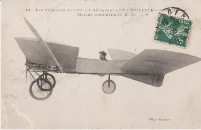 Cpa  Theme Aviation / Les Pioniers De L'air / L'aeroplane " La Libellule "