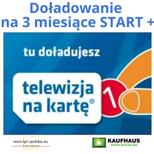 NC+TNK Pakiet Domowy – 12 Monate TV-Aufladung / Doładowanie (Telewizja Na Karte)