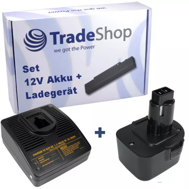 2in1 Set AKKU 12V 3300mAh+LADEGERÄT für Rems 571510 571510 R12 571513