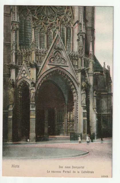 METZ  - Moselle - CPA 57 - La Cathedrale - vue 14