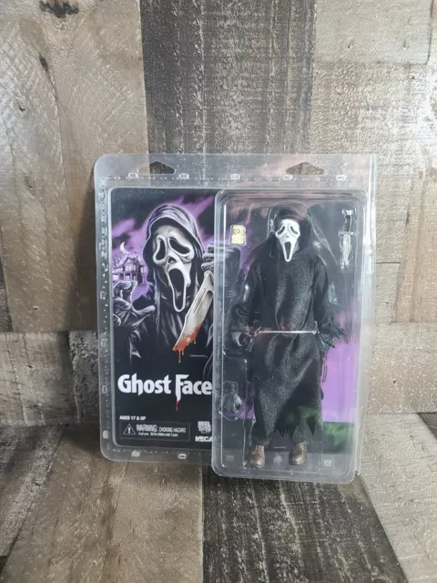 NECA Retro Clothing Figure 8" Horror Movie NIP - Scream GHOSTFACE