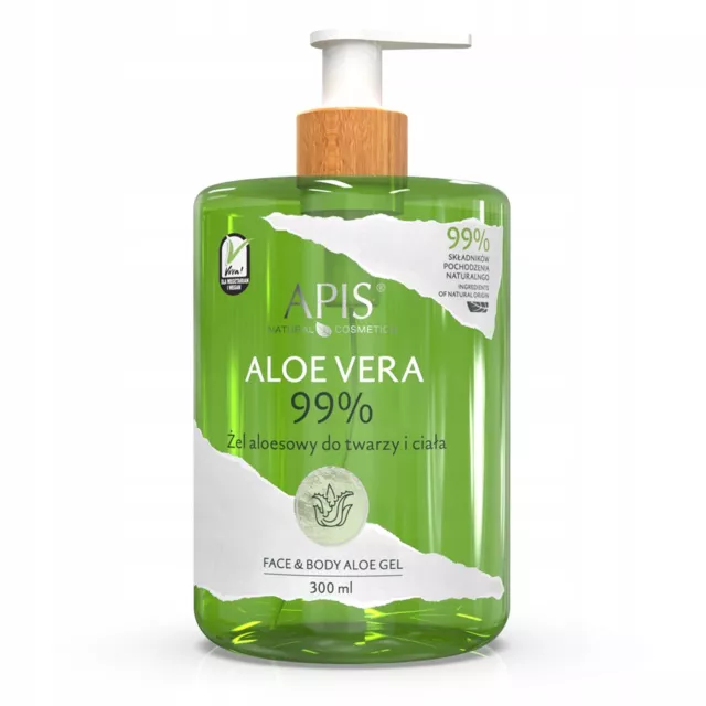 5901810006136 Natural Aloe Vera 99% żel aloesowy do twarzy i ciała 300ml APIS