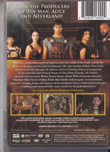 Legend Will Rise OLYMPUS A LEGEND WILL RISE Complete Season One 1 (DVD 2015) Region 1 R1 ...