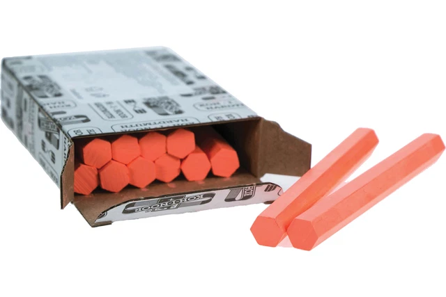 Paquete de 12 tizas fluorescentes forestales Koh-I-Noor 8422