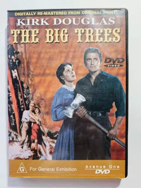 The Big Trees Kirk Douglas DVD, Good Condition, Collectors, Vintage