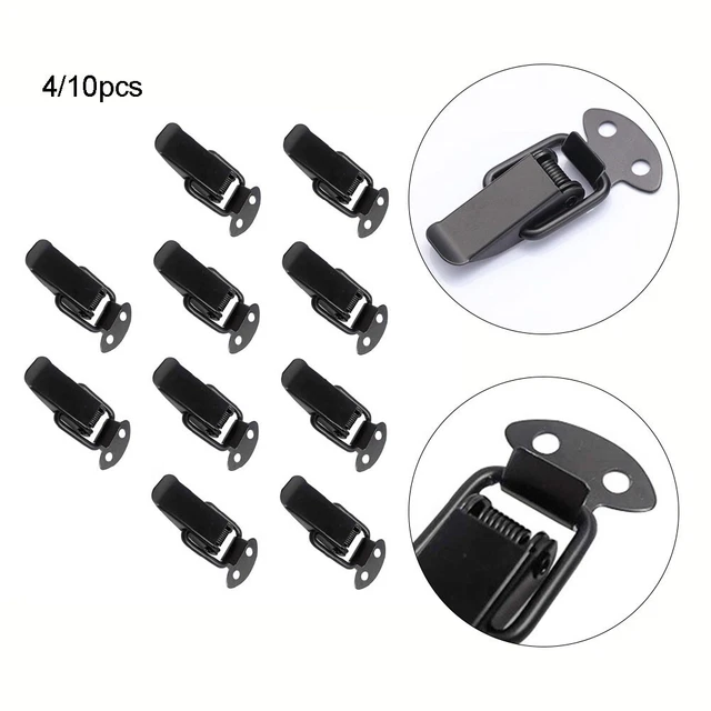 CONVENIENT SNAP CLOSURE Stainless Steel Crate Lock for Instrument Boxes ...