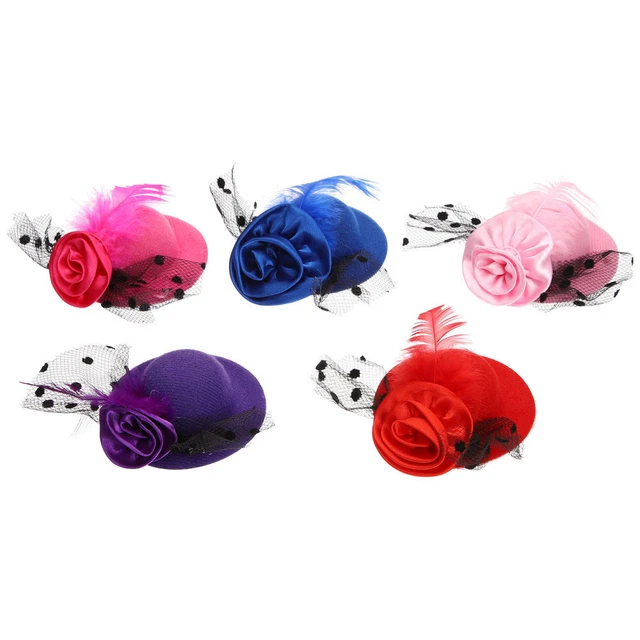 Tessuto Bambola Travestimento Cappello Mini Cappelli La Donna Artificiale