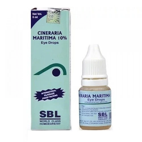 SBL CINERARIA MARITIMA Eye Drops Bacterial, Viral & Fungal & Infections