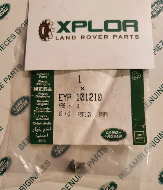 GENUINE LAND ROVER Freelander 1 Sunroof Fixing Screw Eyp101210 £10.99