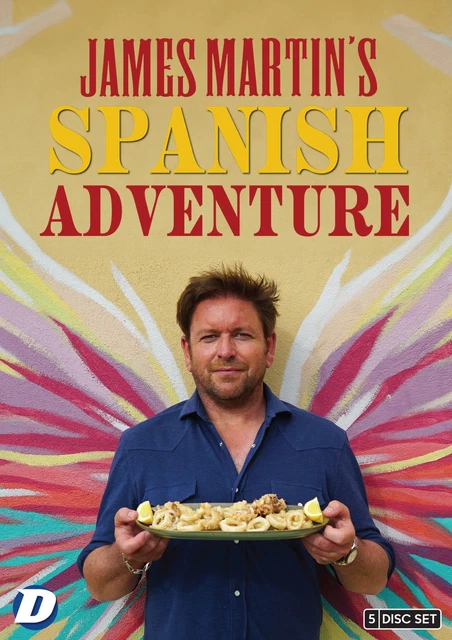 JAMES MARTIN'S SPANISH Adventure (DVD) £28.95 - PicClick UK