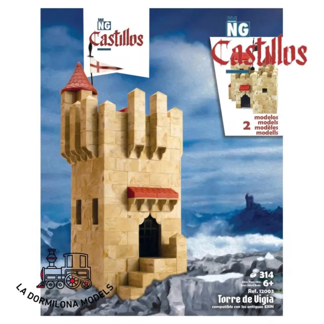 Exin / Ng Castillos 12003 Torre De Vigía - 314 Piezas - Nuevo 2