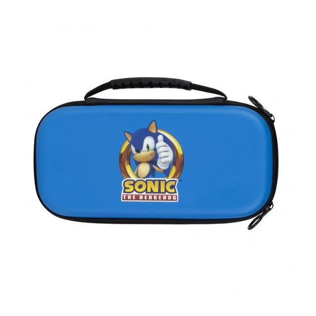 KONIX SONIC the Hedgehog Classic Sonic Carrying Case for Nintendo