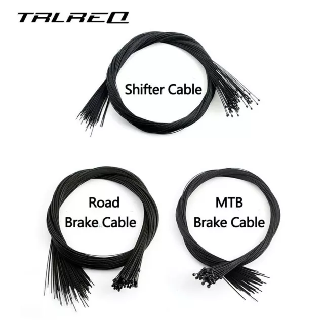 TRLREQ Brake Cable Coated Stainless Steel for General Purpose Road Bikes