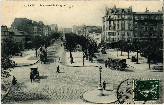 CPA PARIS 15e - Boulevard de Vaugirard (81120)