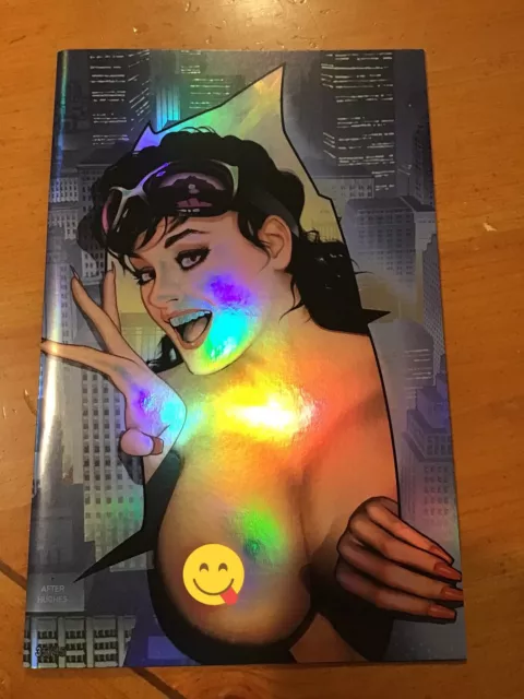 Mount Olympus Catwoman Detective Comics Homage The Usual Suspect. FOIL!