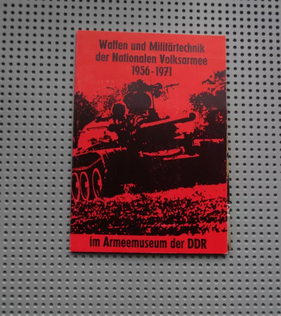 Waffen und Militätechnik der NVA 1956-1971 DDR, guter Zustand