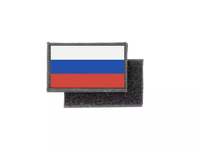 toppe toppa patch bandiera stampado applique banderina russia