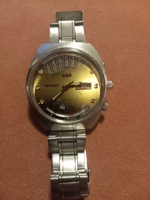 ORIENT Multicalendario FEU00002PW Orologio Uomo Automatico