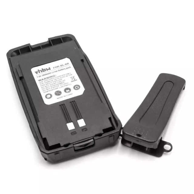 Batteria sostituisce Baofeng BL-6R 3800mAh