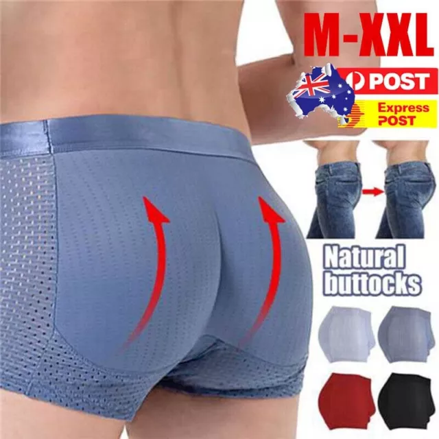 Men's Low-Waisted Shapewear Shorts Hip Enhancing Body Shaper Butt Booster  Mesh Breathable Panties for Everyday Wear : : Clothing, Shoes &  Accessories