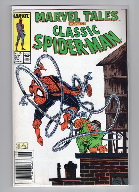 Marvel Tales #224 • Newsstand • Todd McFarlane • Marvel • 1989 • Combined Ship