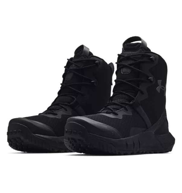 Under Armour 3023744 Womens UA Micro G Valsetz Tactical Boots - Black - Size 7.5