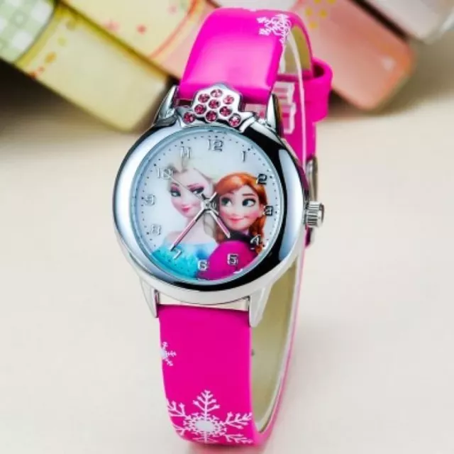 Superbe Montre Quartz Design Reine des neiges femme enfant  PROMO