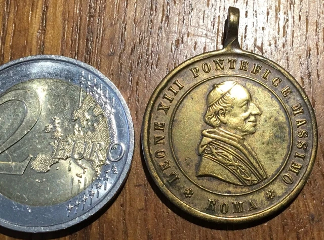 Médaille religieuse I H S XVIIème XVIIIème bélière inversée laiton à étudier | eBay