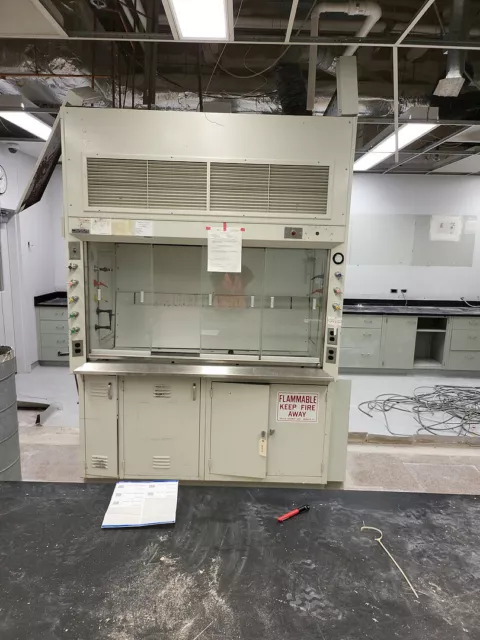 6' DuraLab Chemical Fume Hood 2-Way Sash & Bench