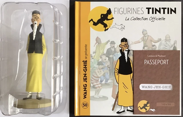 Wang Jen-Ghié se présente Figurine Tintin + Livret - Collection
