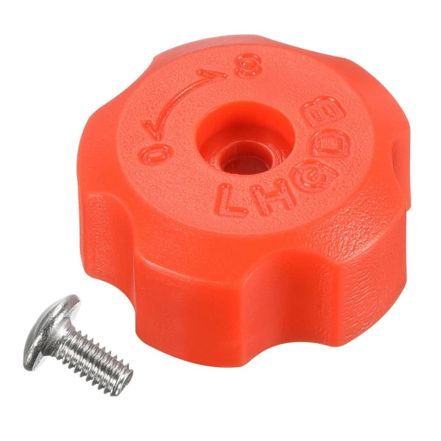 33x15mm Gaz Grille Contrôle Bouton Boutons Rotating Interrupteur Poêle Rouge