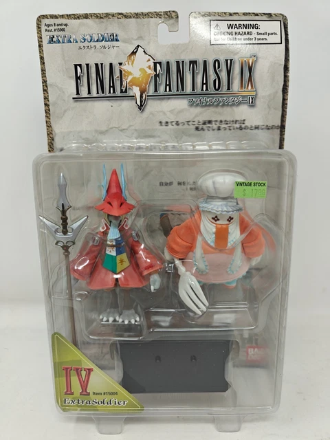 VINTAGE FINAL FANTASY IX Extra Soldier Figure Set #2 Bandai Square