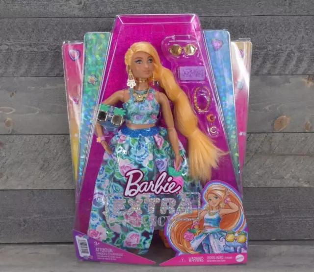 Barbie Extra Fancy Doll - Floral 2pc Gown
