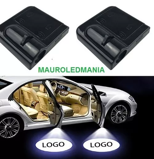 Kit Luci led Sotto porta SUZUKI logo proiettore Batteria di cortesia universali