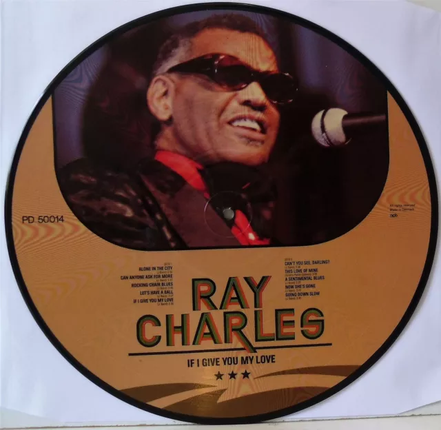 RAY CHARLES if i give you my love (picture disc) LP EX, PD 50014, vinyl, album