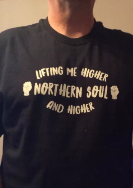 northern Soul lifting me higher and Mens Music T-Shirt Dance Motown MOD Scooter