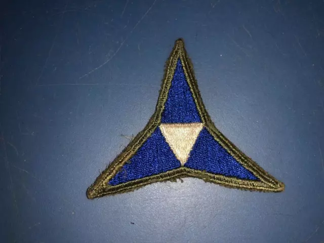 World War II US Army 3rd CORPS OD Border Variation Patch