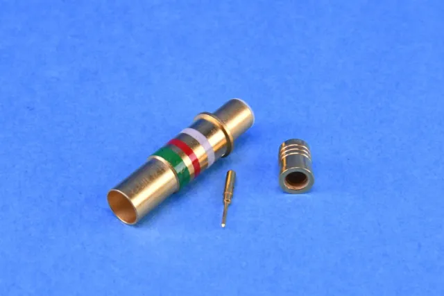 Amphenol/Airtechmics Circular Mil-Spec Gold Pin Male M39029/90-529