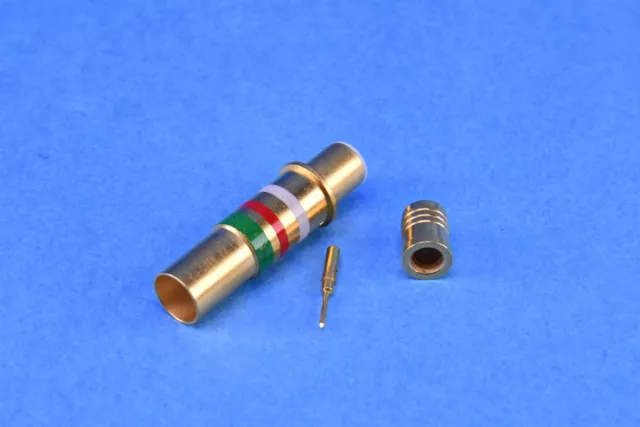Amphenol/Airtechmics Circular Mil-Spec Gold Pin Male M39029/90-529
