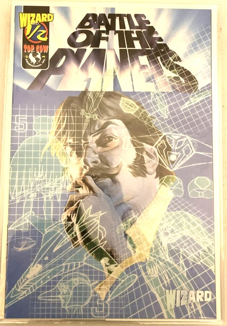 Battle Of The Planets. Number 1/2. 1St Print. Wizard/Top Cow. With Coa. Sealed