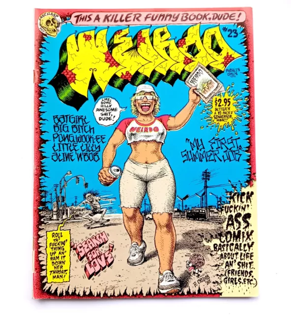Weirdo No.23 Comix, Robert Crumb, Aline Kominski Crumb 1988