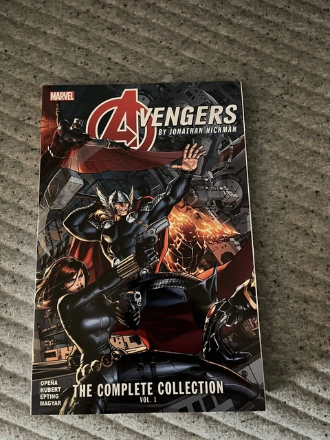 AVENGERS BY JONATHAN HICKMAN COMPLETE COLLECTION VOL#1 GRAPHIC NOVEL Marvel TPB