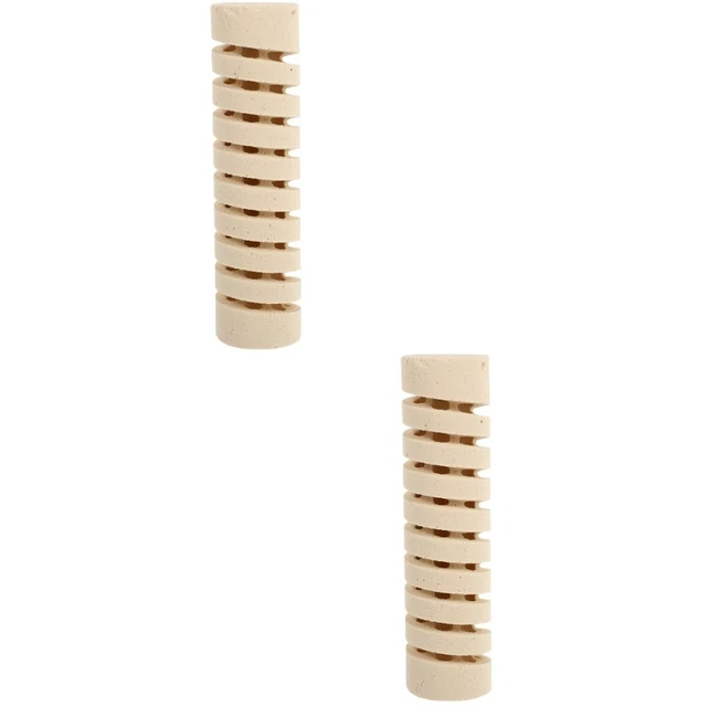 2 piezas filtro de estanque material filtro de acuario cerámica medios cerámicos