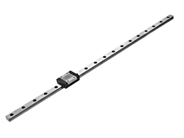 Miniatur Linearführung - Kugelumlaufführung - MR09-MN-.. (Schiene+Wagen)