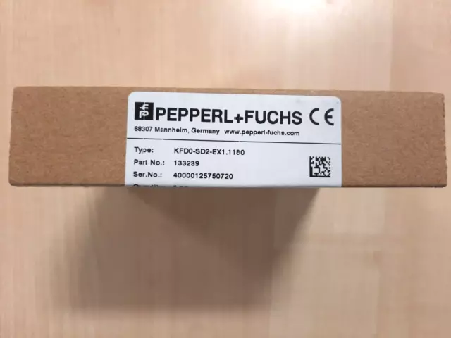 Pepperl+Fuchs - Kfd0-Sd2-Ex1.1180 Solenoid Driver