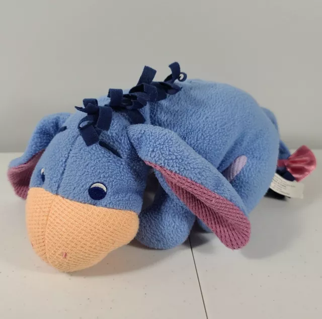 Vintage 2001 Eeyore Baby’s First Fisher Price Rattle Plush Stuffed Animal