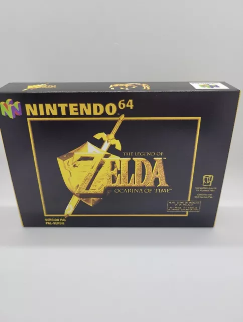 Boîte repro HQ VF Zelda Ocarina of Time Nintendo 64